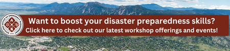 disaster preparedness skills workshops logo